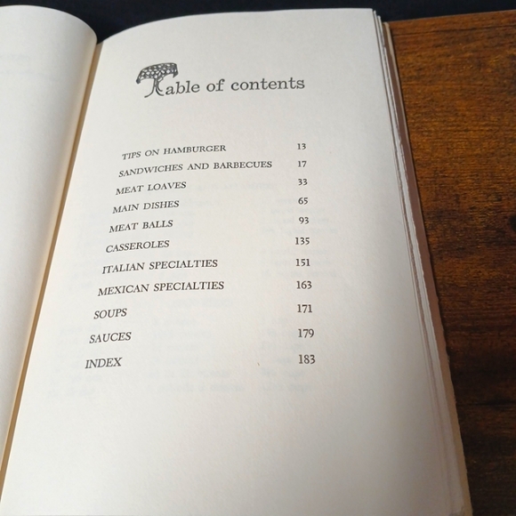 Vintage 1960 Cook Book 365 Ways to Cook Hamburger by Doyne Nickerson H/C D/J - Picture 6 of 8